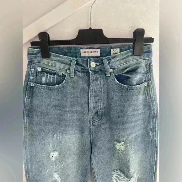 Lucky Brand high rise 90s,‎ medium wash  denim size 26 - Picture 7 of 16